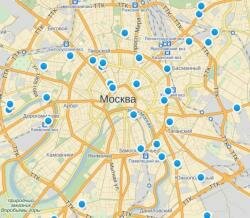 Банкоматы Кредит Европа банка в Москве